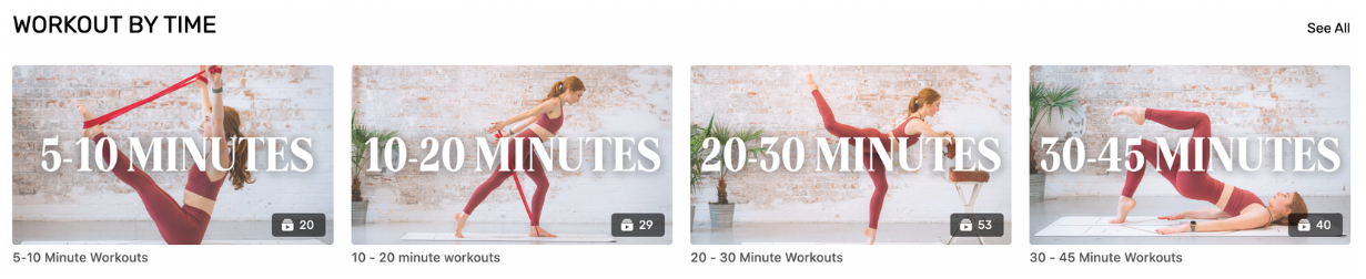 workout by time